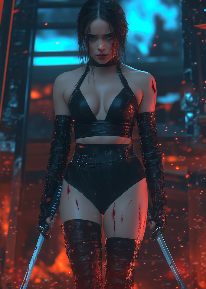 lady assassin Warrior