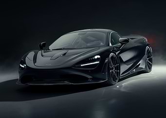 Black McLaren 720S