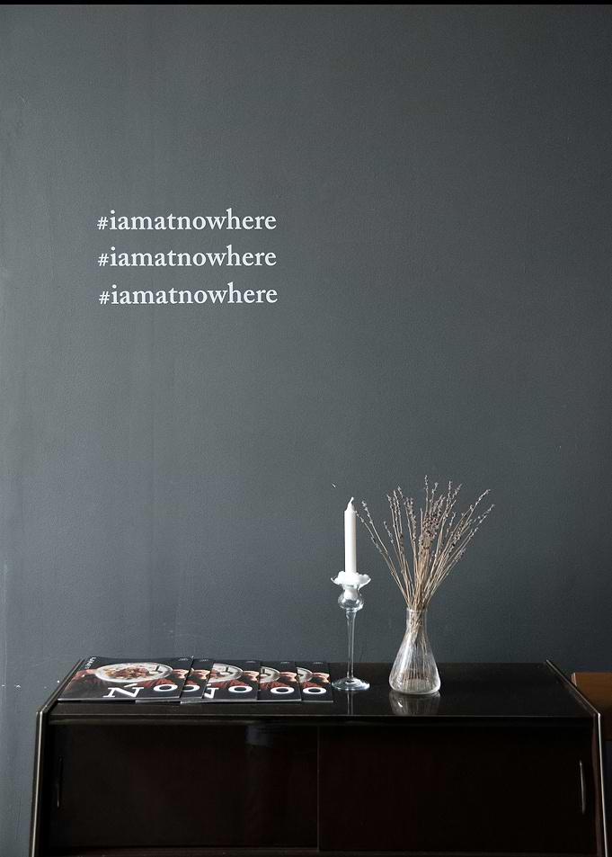 I Am At Nowhere Minimalist Room Vibes