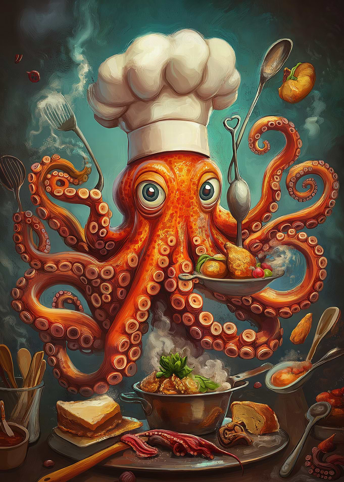 Octopus Chef