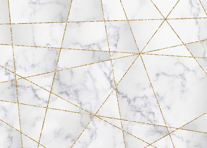 Gold Lines on Marble