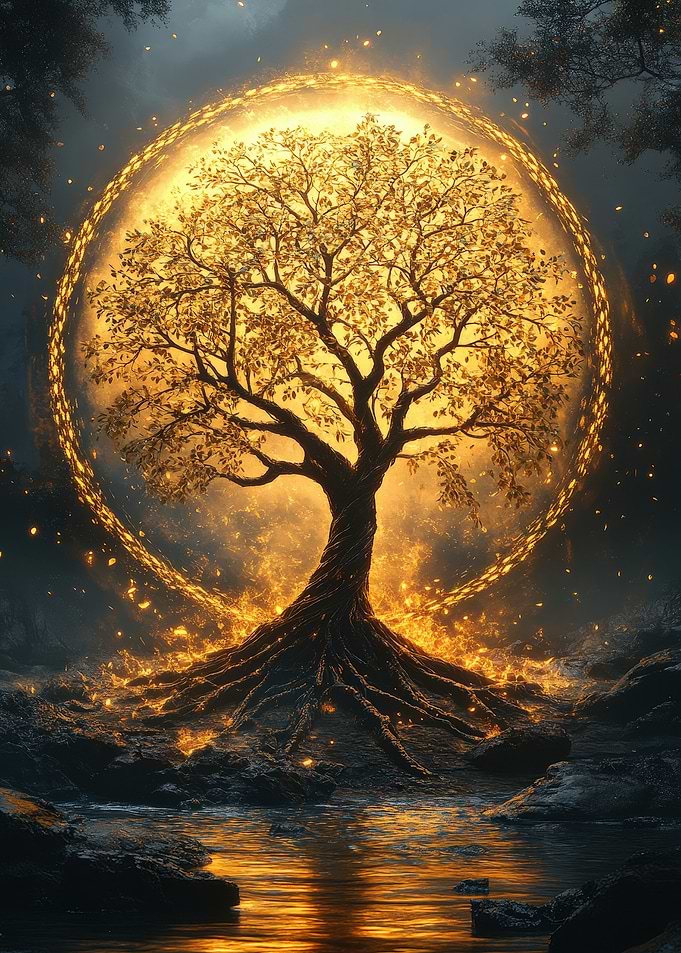 Golden Tree Of Life