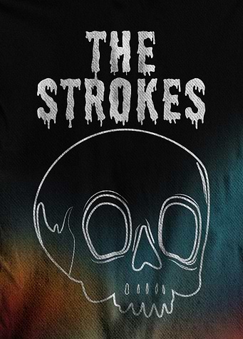 The Strokes Skull Graphic