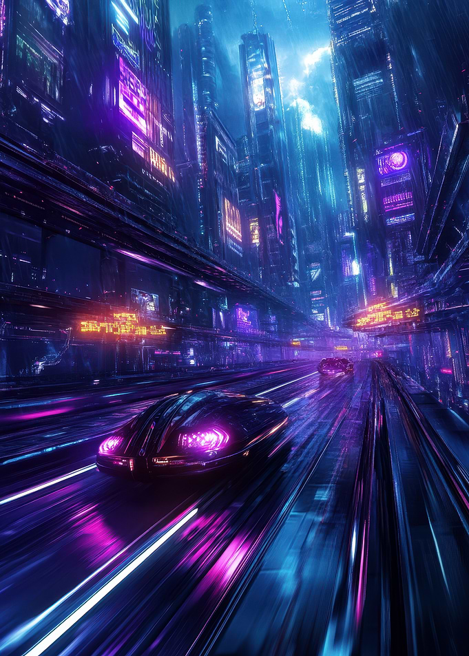 Cyberpunk Cityscape