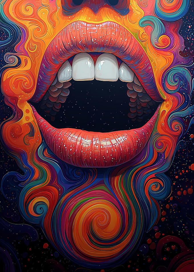 Cosmic Vortex Lips