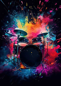 Drum Set Explosion