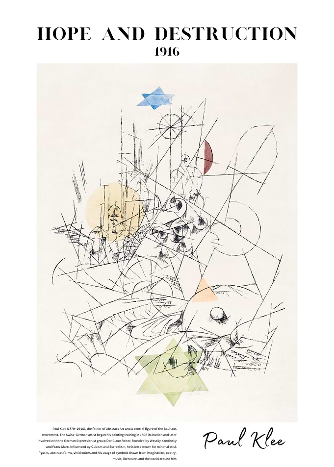 Hope and Destruction by Paul Klee