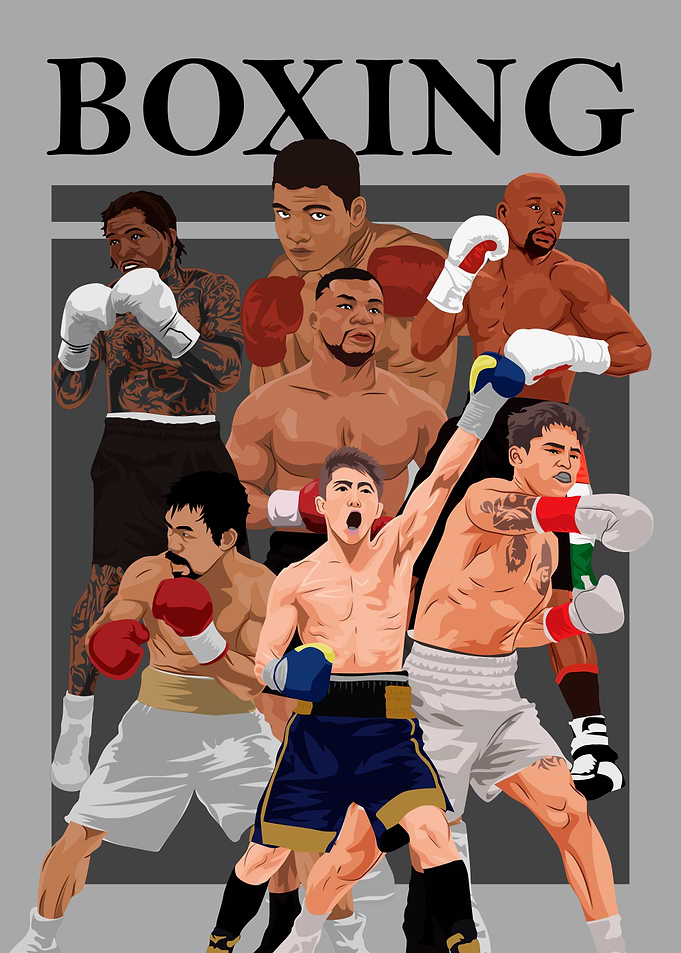 Boxing Legends Poster