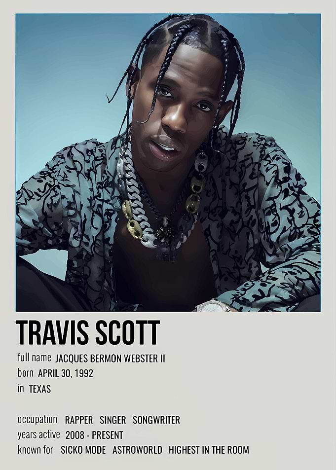 Travis Scott Poster