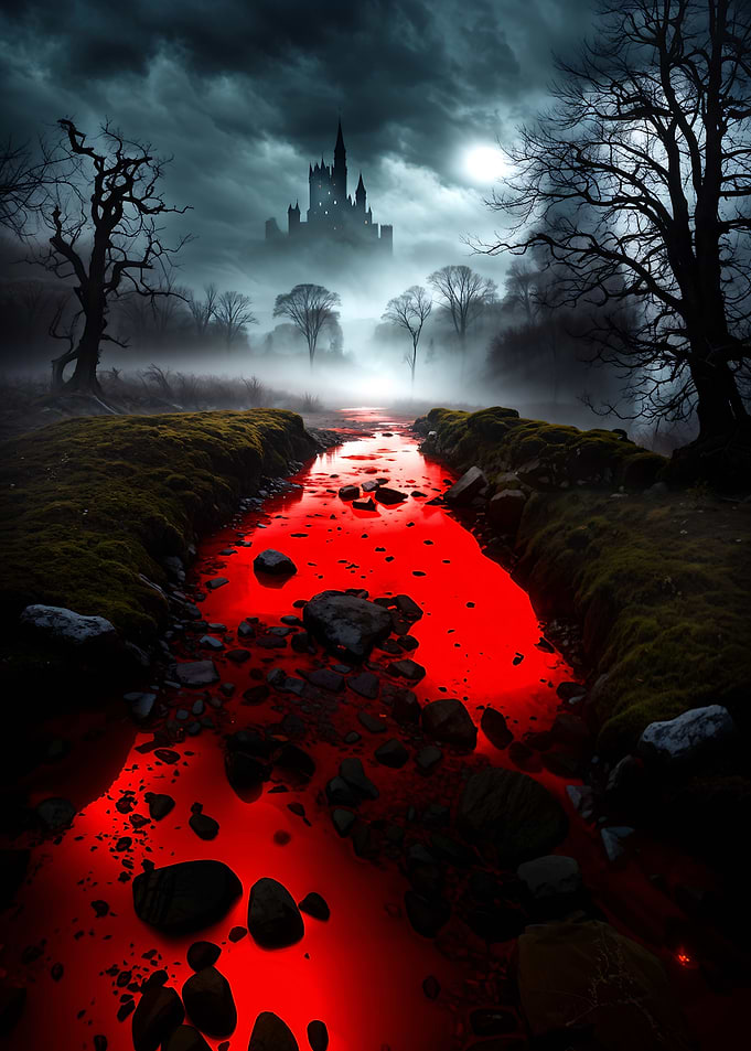 Blood River and Castle