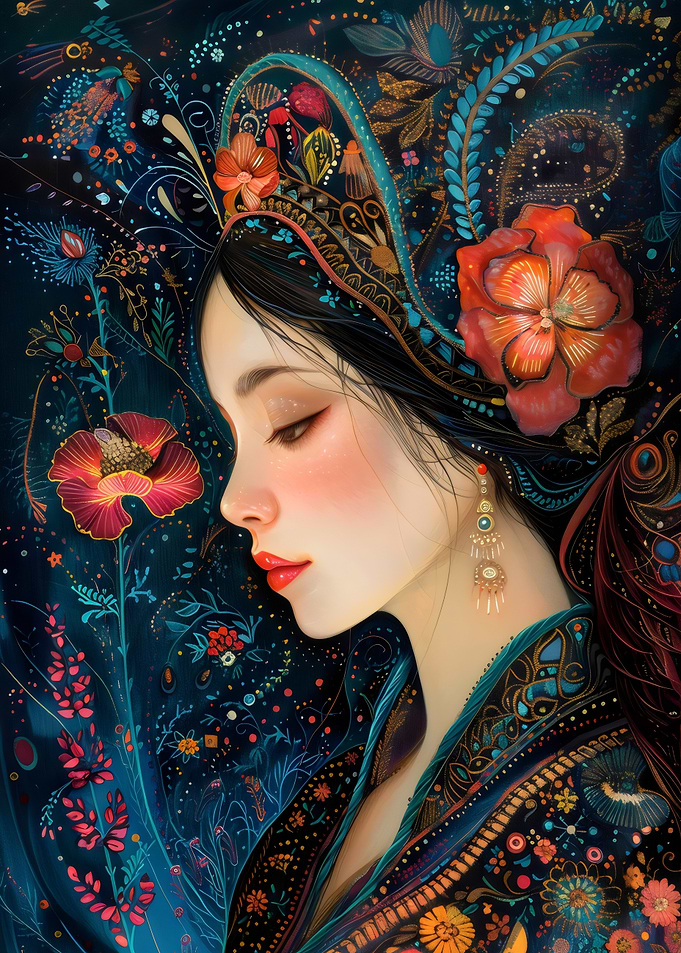 Floral Portrait