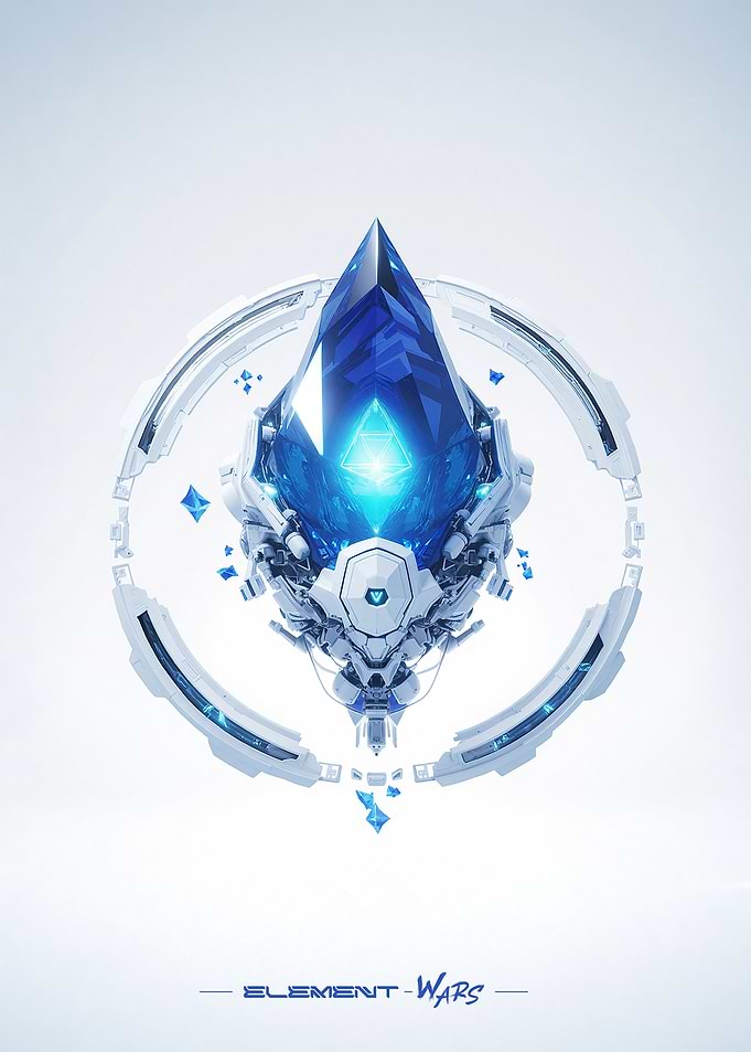 Element Wars - Water logo