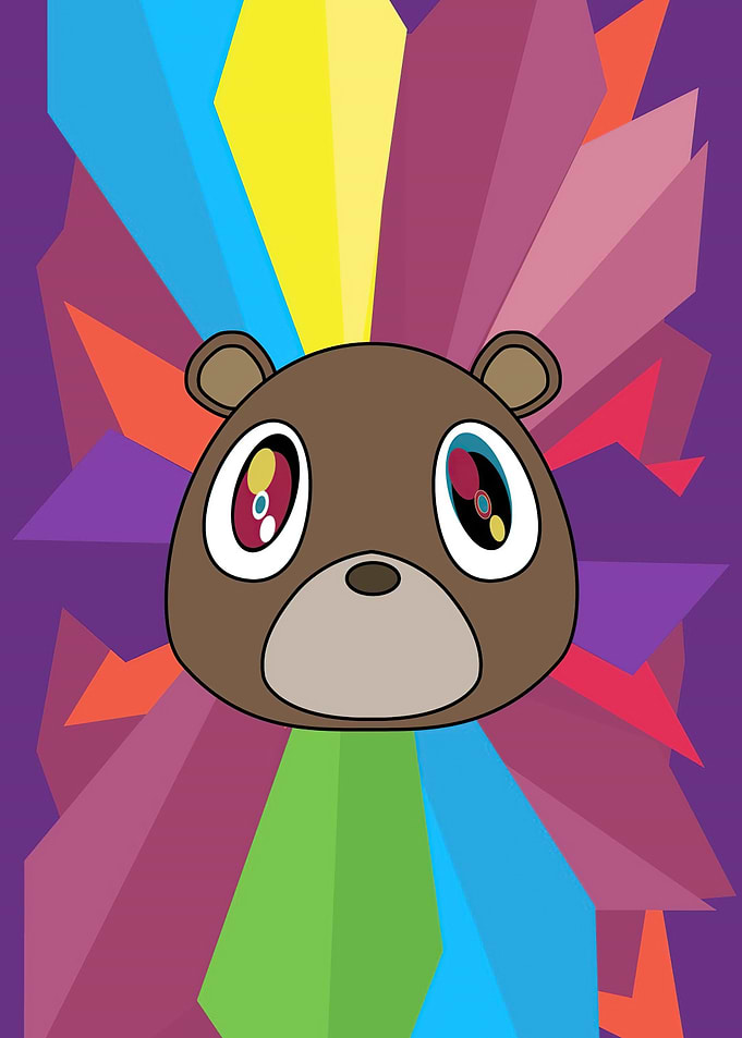 Kanye West Bear Mascot