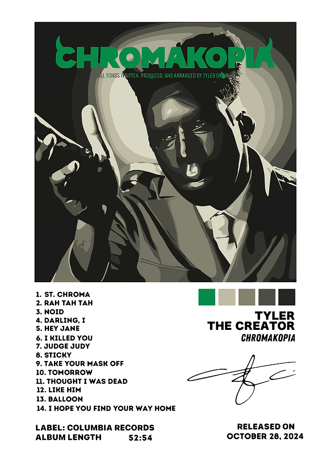 Tyler Creator CHROMAKOPIA