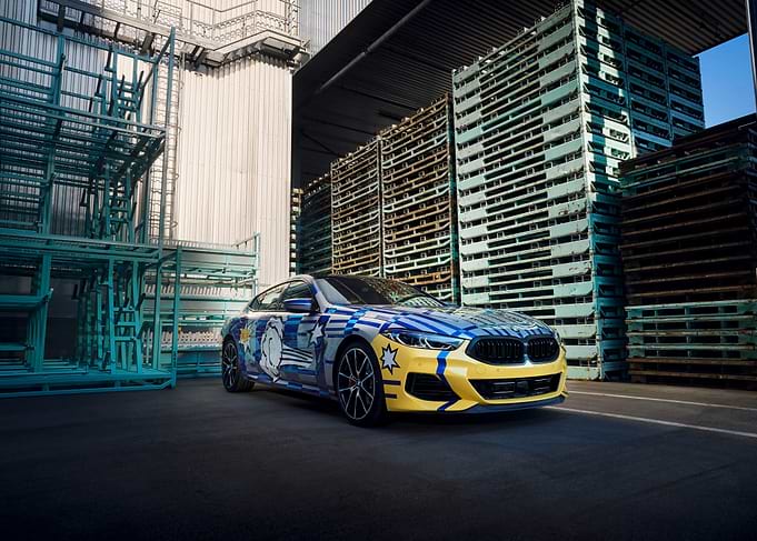 BMW 8 Series Gran Coupe Art Car