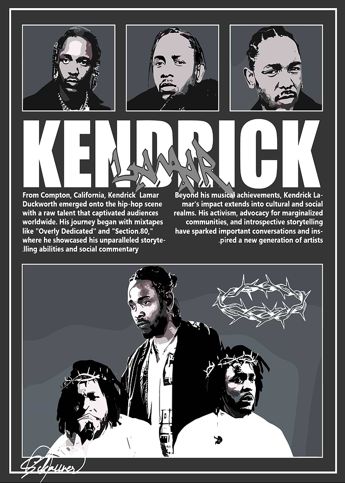 Kendrick Lamar Portrait