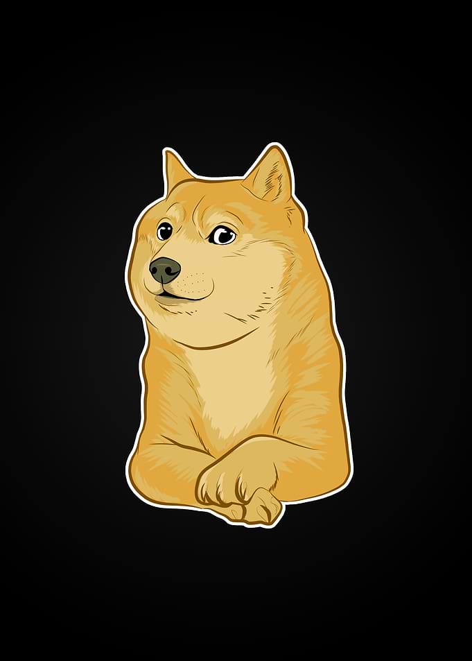 Doge Meme Illustration
