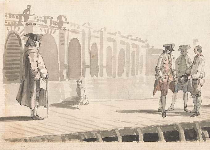 18th Century Street Scene