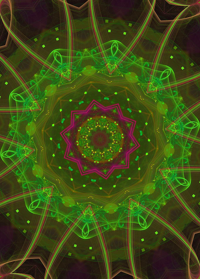 Neon Starburst