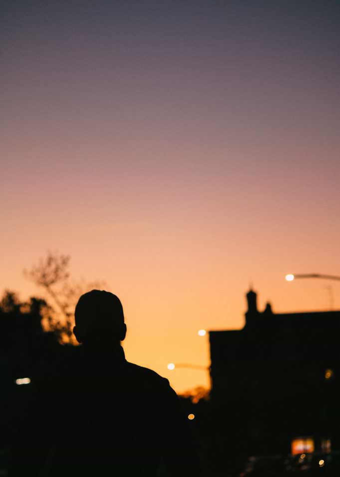 Silhouette at Sunset