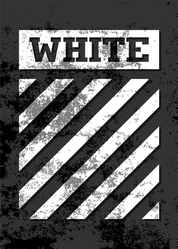 White Stripes Graphic