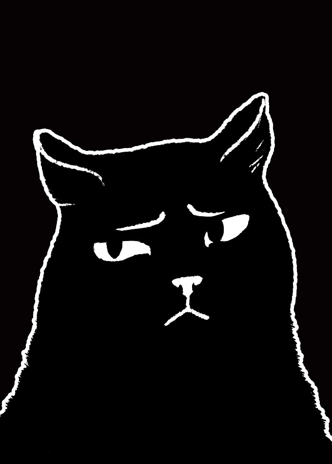 Grumpy Cat Illustration