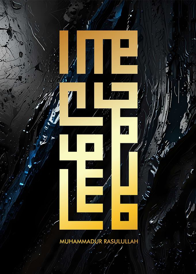 muhammad rasullullah Islamic Calligraphy Art