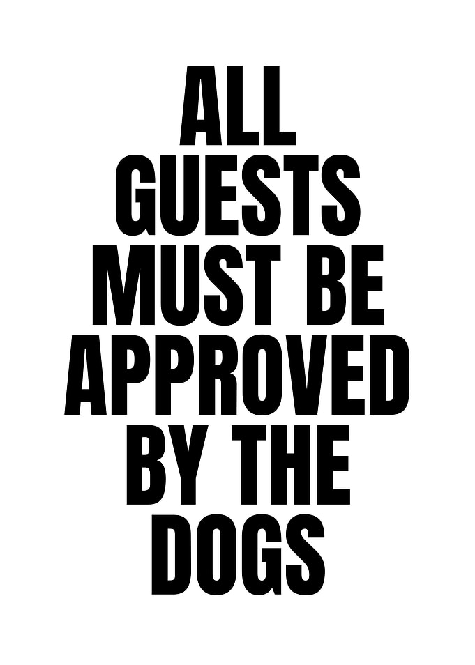 Dog Approved Guests