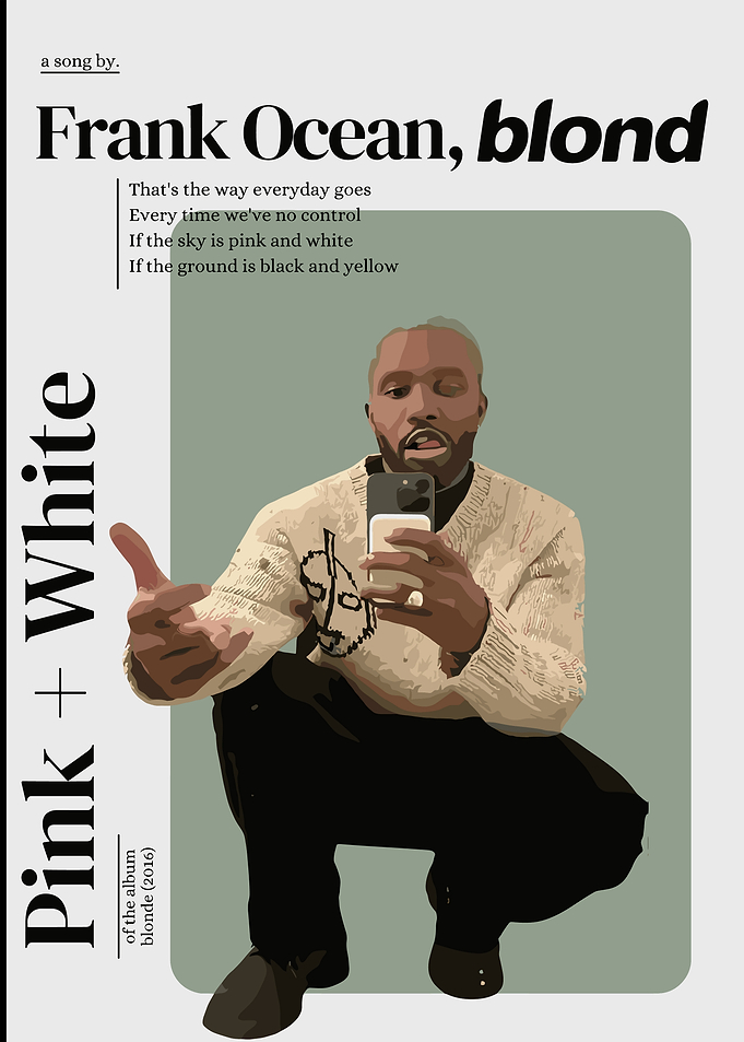 Frank Ocean - Pink + White