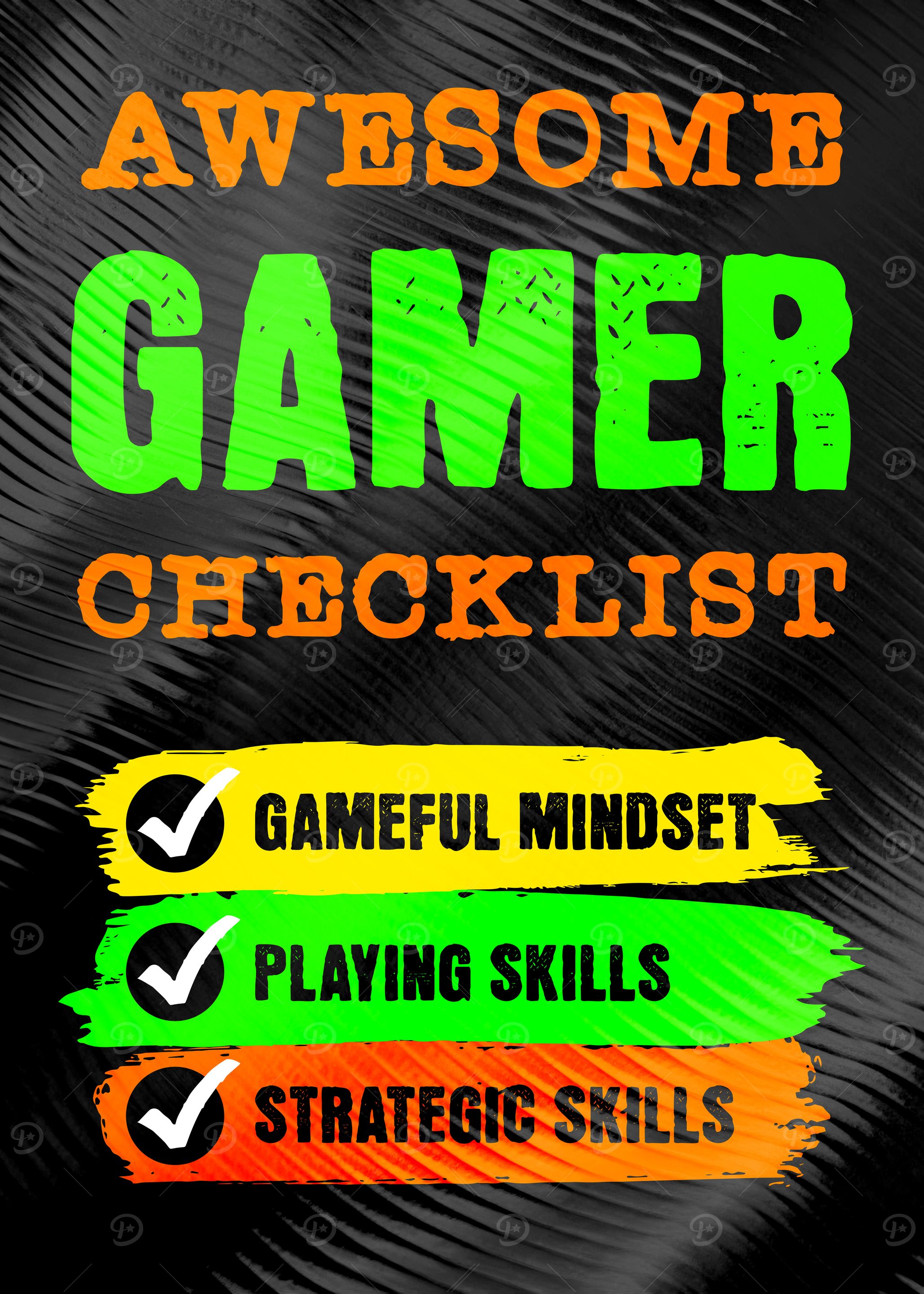 Awesome Gamer Checklist