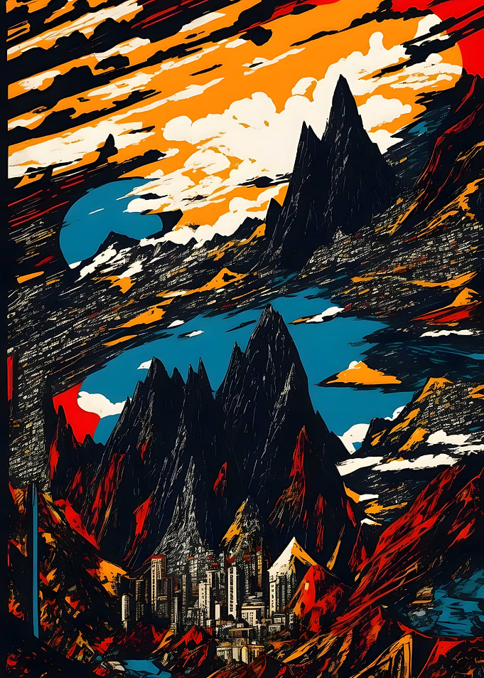 City Between Mountains