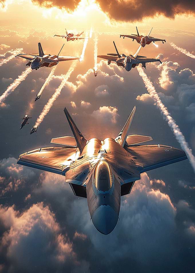 F-22 Raptor Jet Fighter
