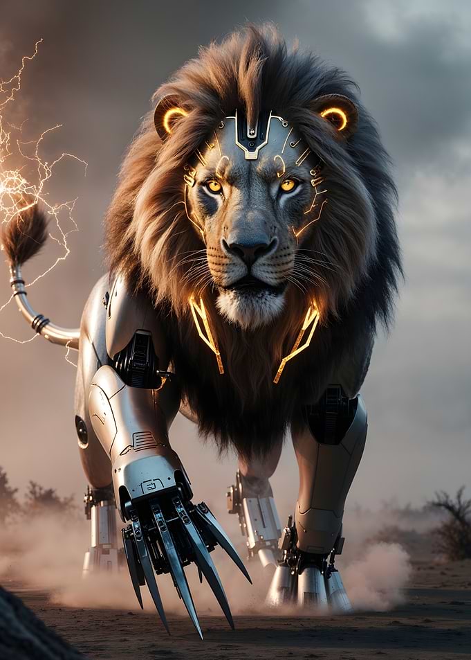 Cybernetic Lion