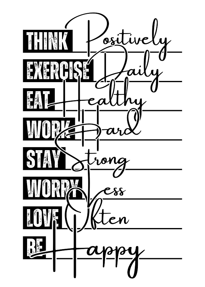 Positive Lifestyle Quote