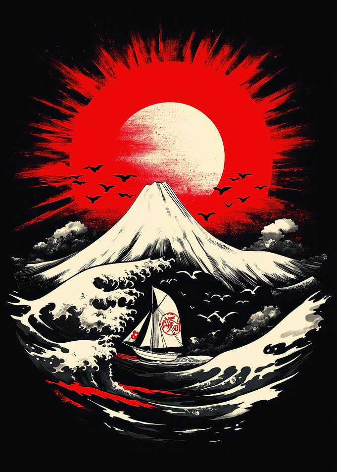 Mount Fuji Sunset