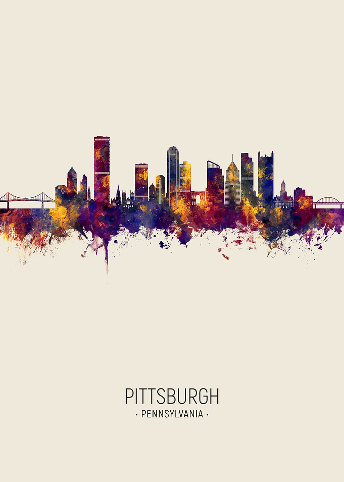 Pittsburgh Pennsylvania Skyline
