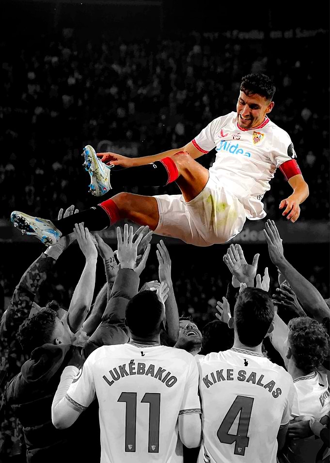 J Navas Celebration
