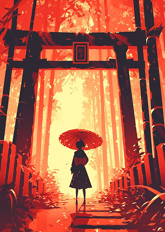 Japanese Shrine Gate