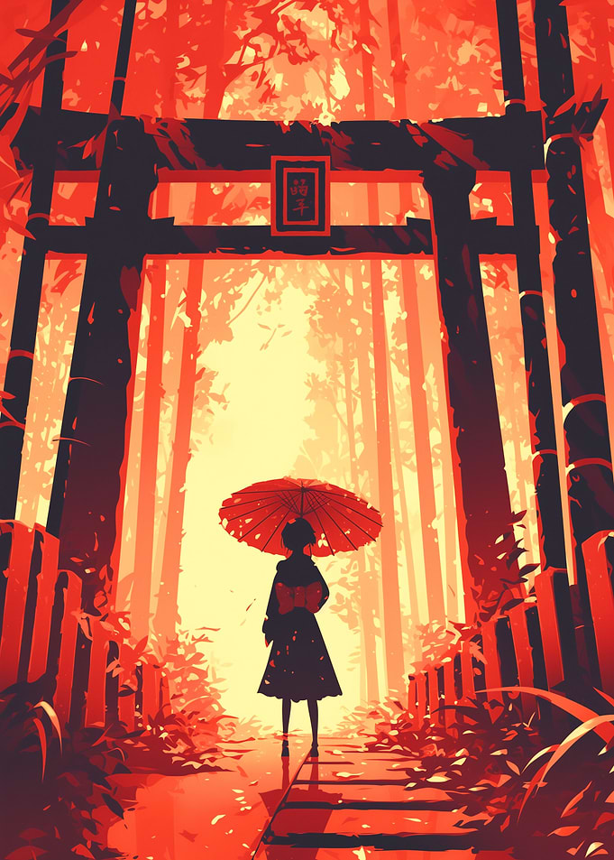 Japanese Shrine Gate
