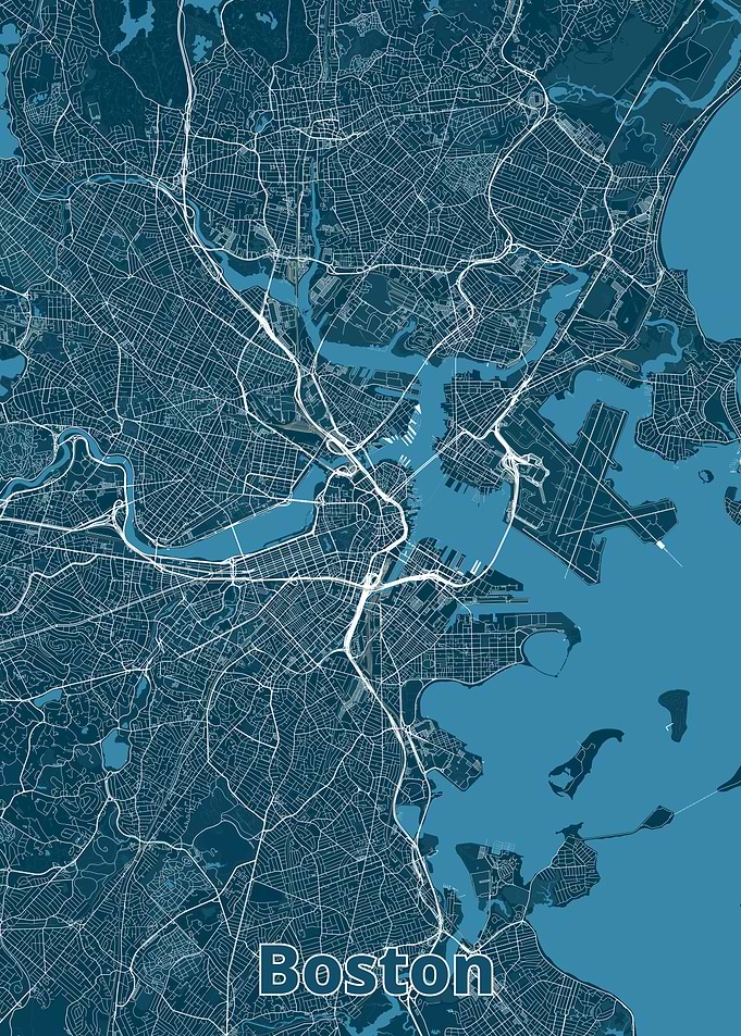 Boston City Map