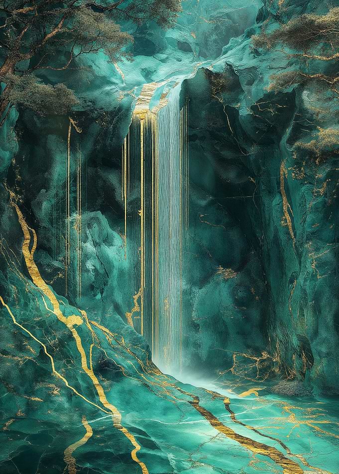 Emerald Waterfall