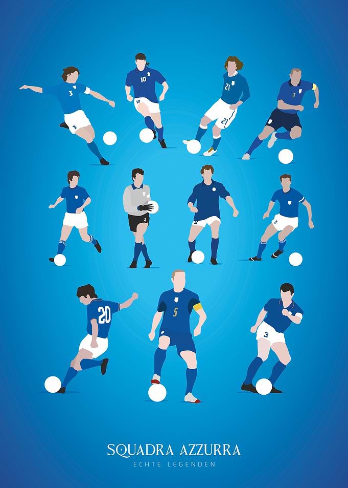 Squadra Azzurra // Echte Legenden