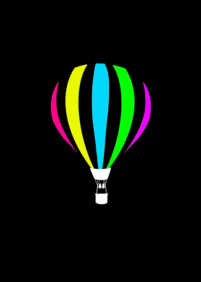 Colorful Hot Air Balloon