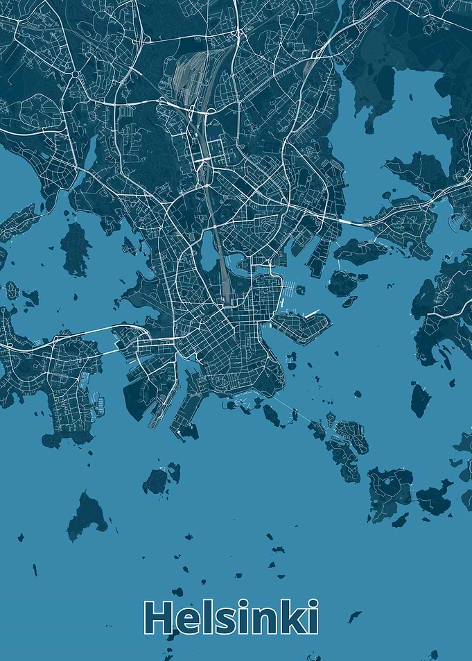 Helsinki City Map