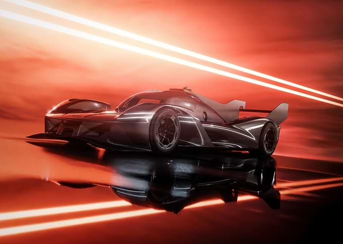 Futuristic Race Car