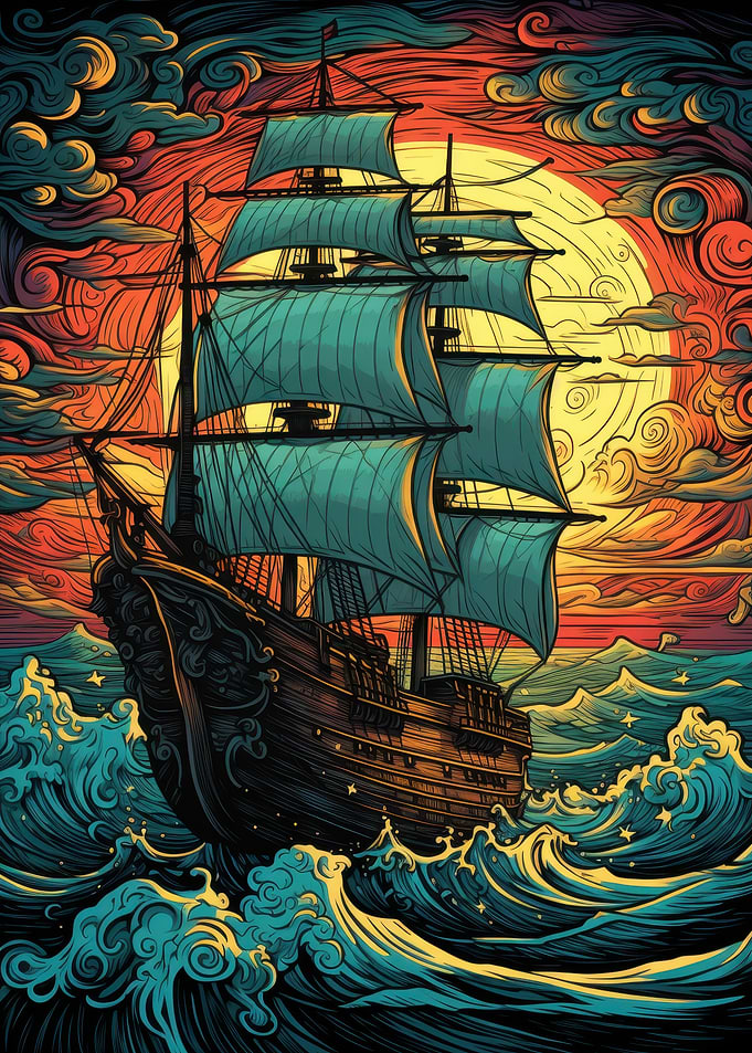 Sailing into Sunset