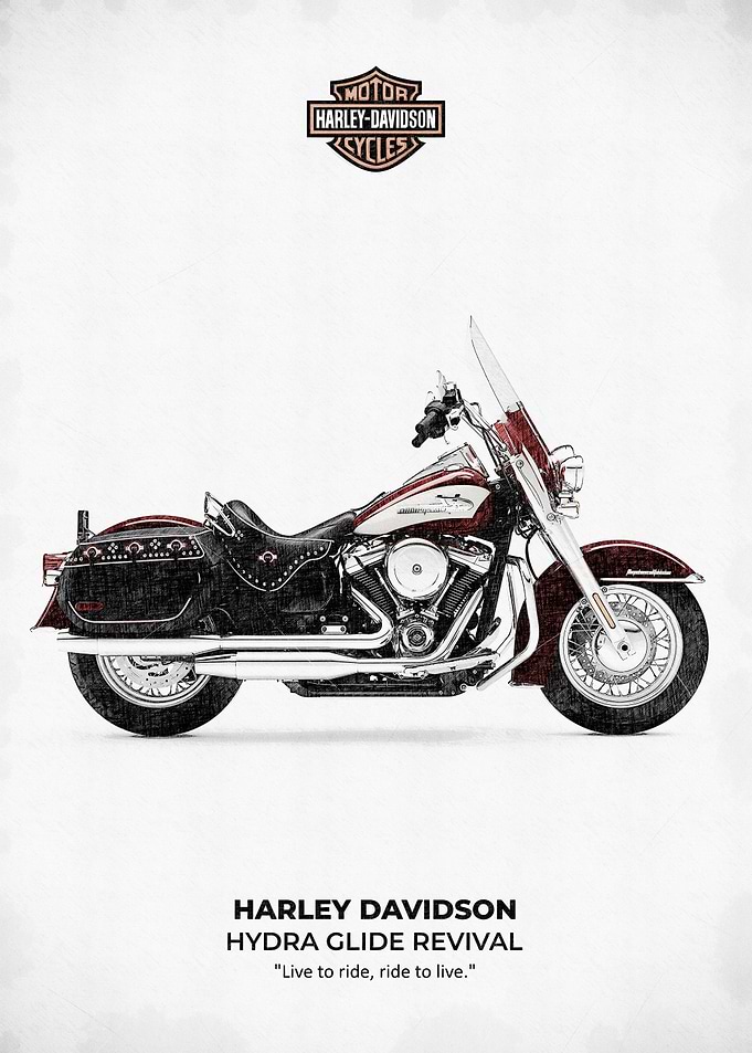 Harley Davidson Hydra Glide Revival