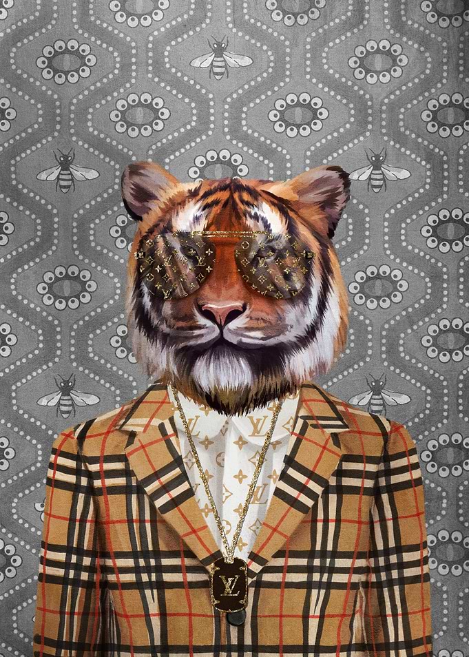 Tiger in a Suit