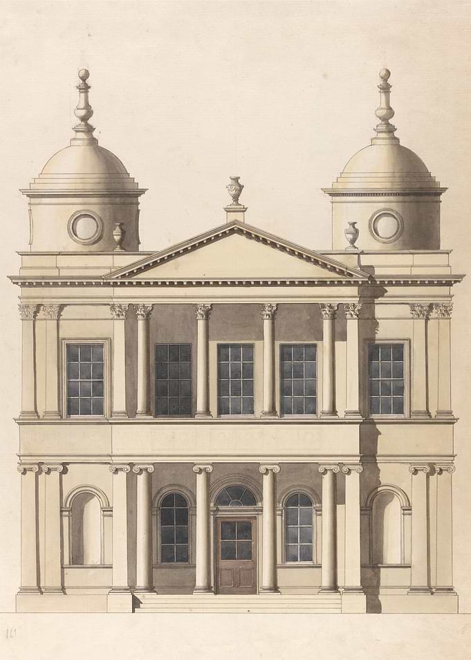 Classical Building Facade