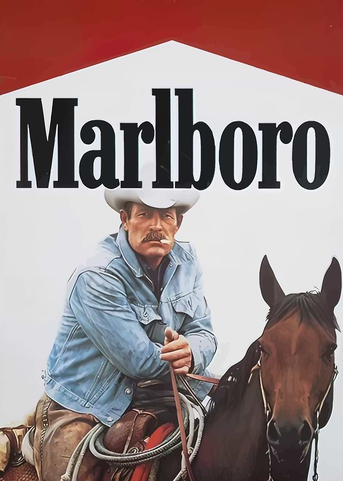 Marlboro Cowboy Poster